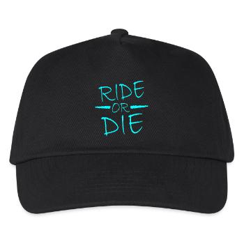 Ride or Die - Kids’ Baseball Cap - black - Front