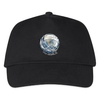 Die Petanque - Kinder Basecap - Schwarz - Vorne