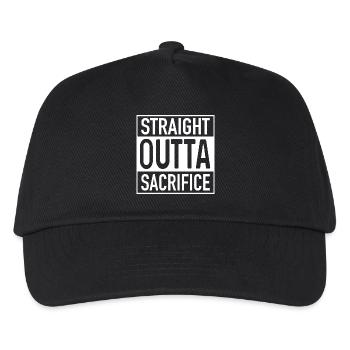 Straight OUTTA Sacrifice - Kinder Basecap - Schwarz - Vorne