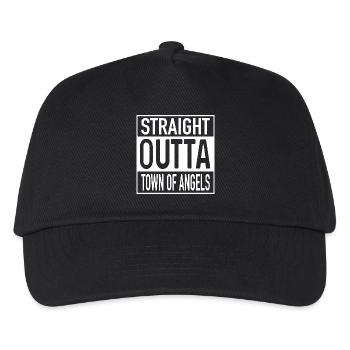 Straight OUTTA Town of Angels - Kinder Basecap - Schwarz - Vorne