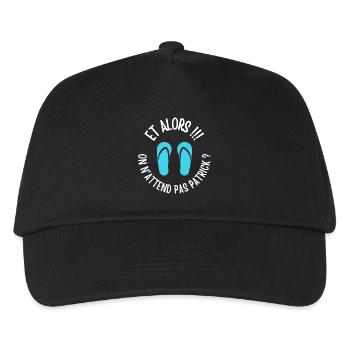 camping, fan de camping, film culte - Casquette de baseball Enfant - noir - Devant