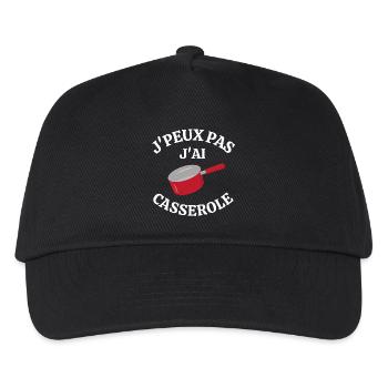 réforme des retraites, injustice, anarchie - Casquette de baseball Enfant - noir - Devant