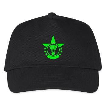 badminton, badminton sport, playing badminton - Kids’ Baseball Cap - black - Front