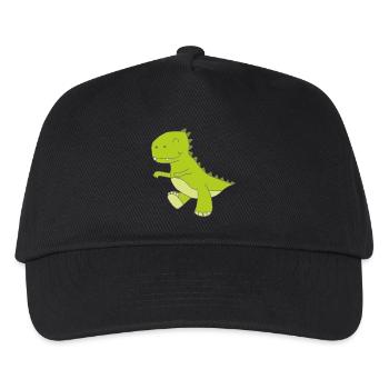 dino klein - Kinder Basecap - Schwarz - Vorne