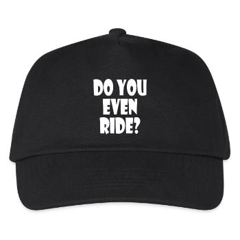 Do you even ride - Kids’ Baseball Cap - black - Front