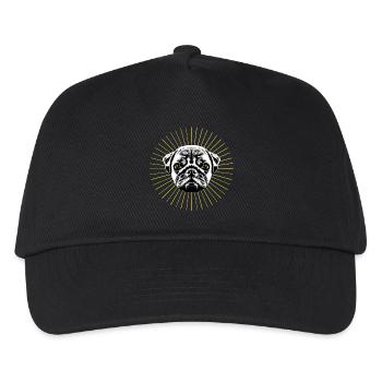 Sacré Carlin - Casquette de baseball Enfant - noir - Devant