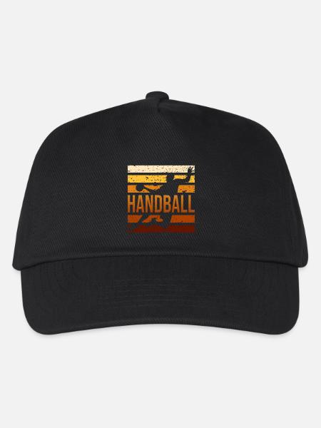 Handball - Kinder Basecap - Schwarz