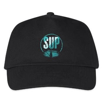 SOUPER - Casquette de baseball Enfant - noir - Devant