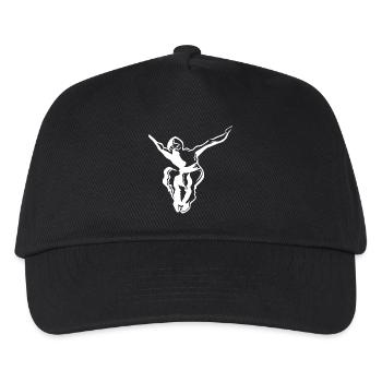 Ninja - white - Kids’ Baseball Cap - black - Front