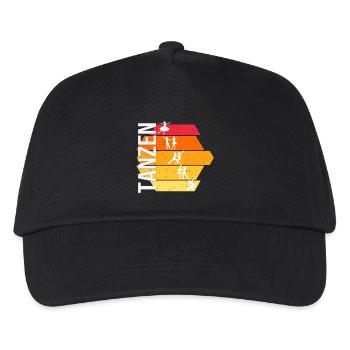 Tanzen - Kinder Basecap - Schwarz - Vorne