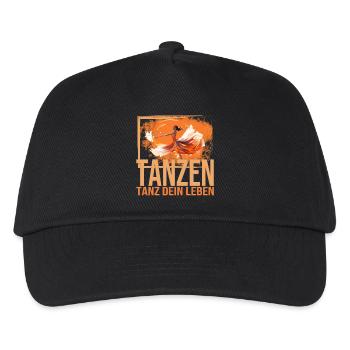 Tanz dein Leben - Kinder Basecap - Schwarz - Vorne