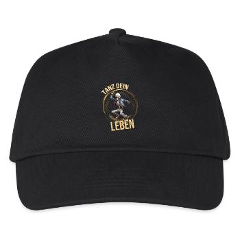 Tanz dein Leben - Kinder Basecap - Schwarz - Vorne