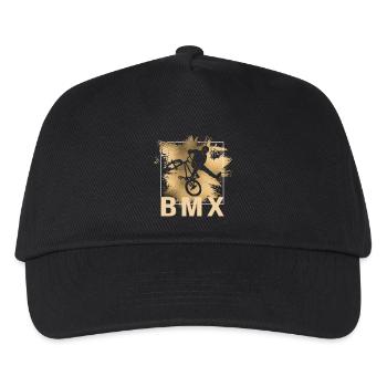 BMX - Kinder Basecap - Schwarz - Vorne