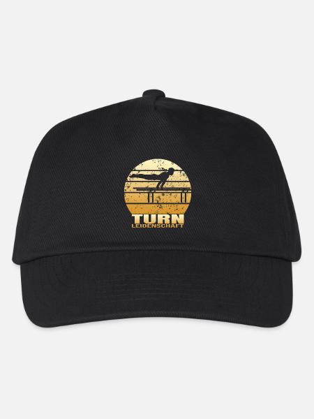 Turn Leidenschaft - Kinder Basecap - Schwarz