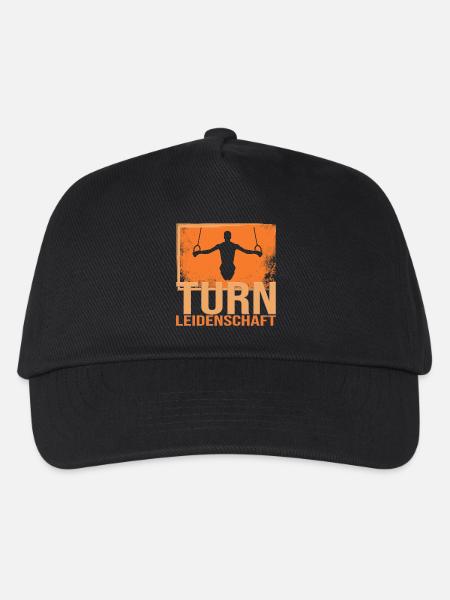 Turn Leidenschaft - Kinder Basecap - Schwarz