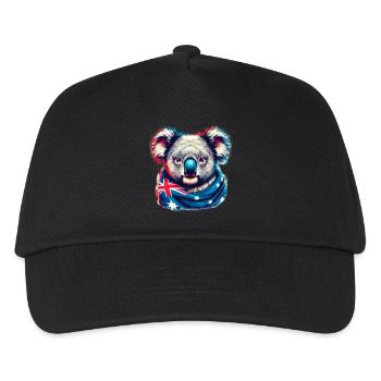 Koala - Kinder Basecap - Schwarz - Vorne