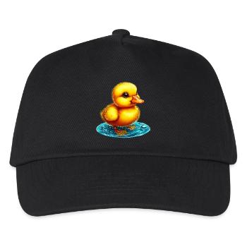 Duckling Duck Duck Duck - Kids’ Baseball Cap - black - Front