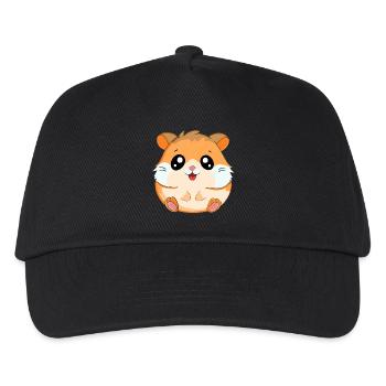 Hamster - Kids’ Baseball Cap - black - Front
