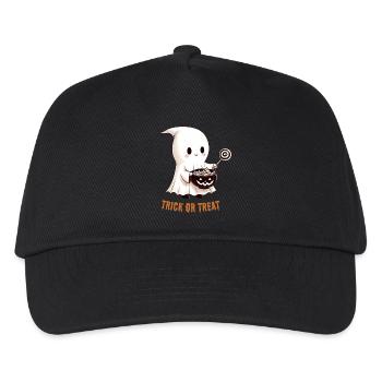 Des bonbons ou des bâtons - Casquette de baseball Enfant - noir - Devant