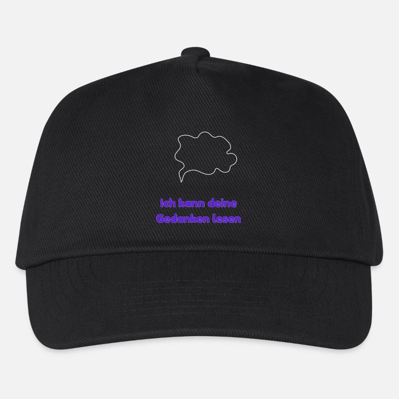 Je peux lire dans tes pensées - Casquette de baseball Enfant - noir