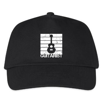 Guitarist - Kids’ Baseball Cap - black - Front