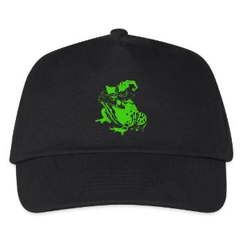 Halloween Frog - Kids’ Baseball Cap - black - Front