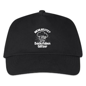 Bakeries glitter funny baker's saying - Kids’ Baseball Cap - black - Front
