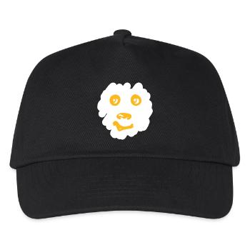 bear cub - Kids’ Baseball Cap - black - Front