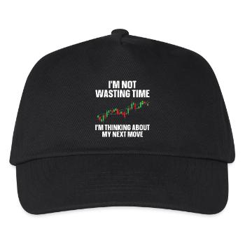 Best Stock Trading Art Trader Stock Market - Kids’ Baseball Cap - black - Front
