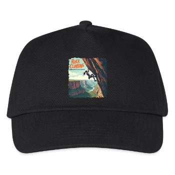 Climbing - Because Gravity Is Just a Suggestion - Kids’ Baseball Cap - black - Front