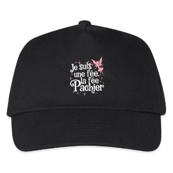 I'm a fairy the fairy Pachier - Kids’ Baseball Cap - black - Front