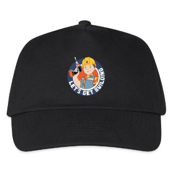 Bob Le Brico™ Allons Construire Avec Bob - Casquette de baseball Enfant - noir - Devant