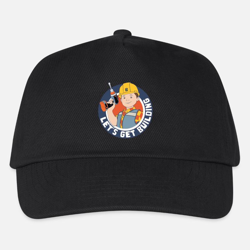 Bob Der Baumeister™ Let's Get Building Mit Bob - Kinder Basecap - Schwarz