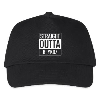 Straight OUTTA Beykoz - Kinder Basecap - Schwarz - Vorne
