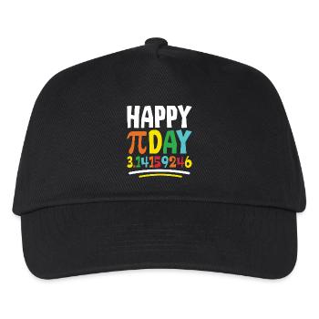 Happy Pi Day - Kids’ Baseball Cap - black - Front