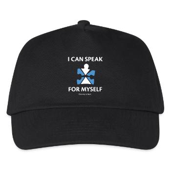 Autism I Can Speak For Myself - Kids’ Baseball Cap - black - Front