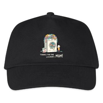 Danke für die Wäsche, Mama ! - Kinder Basecap - Schwarz - Vorne