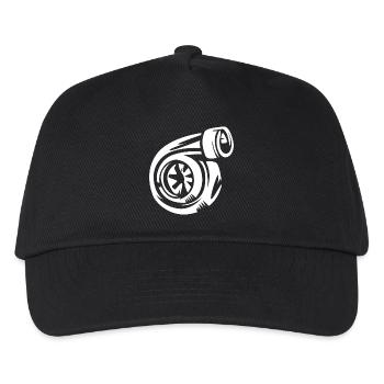 Boost Cartoon - Car and Racing Tuner Icon - Kids’ Baseball Cap - black - Front