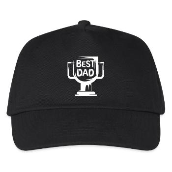 best dad cup - Best father in the world dad - Kids’ Baseball Cap - black - Front