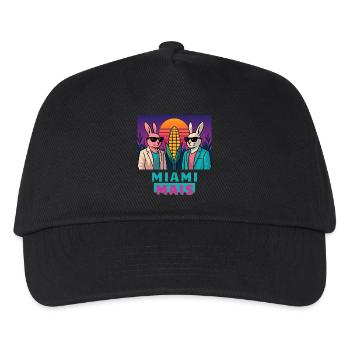 Miami Mais - Kinder Basecap - Schwarz - Vorne