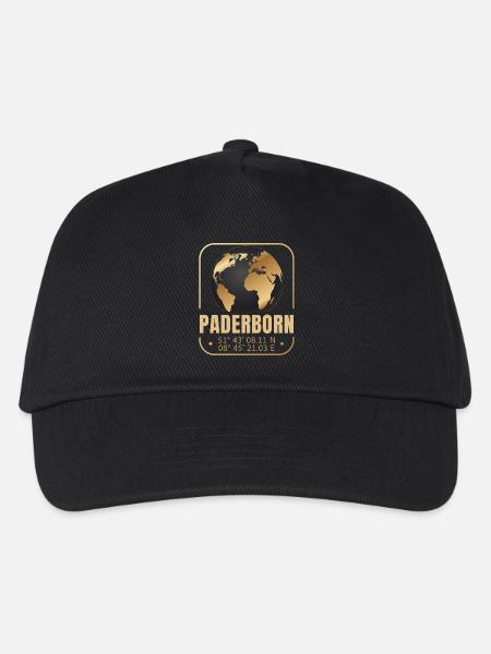 Paderborn - Kinder Basecap - Schwarz