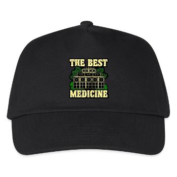Healing through music - Kids’ Baseball Cap - black - Front