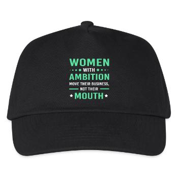 Entrepreneur - Kids’ Baseball Cap - black - Front
