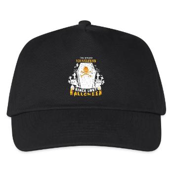 Halloween-Fan seit letztem Halloween - Kinder Basecap - Schwarz - Vorne