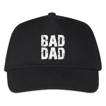 Mauvais papa Cadeau de fête des pères Papa - Casquette de baseball Enfant - noir - Devant
