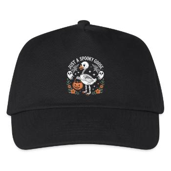Nur eine gruselige Gans - Kinder Basecap - Schwarz - Vorne