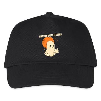 Funny Teacher Skeleton Halloween Classroom - Kids’ Baseball Cap - black - Front
