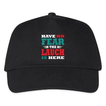 Have no Fear the Lauch is here Outfit - Kids’ Baseball Cap - black - Front