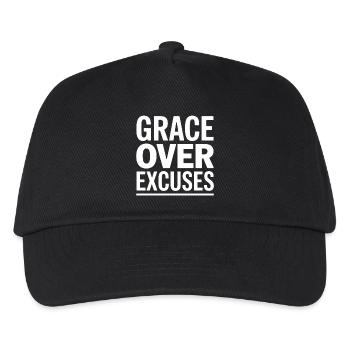 La grâce chrétienne au-delà des excuses, au revoir les excuses - Casquette de baseball Enfant - noir - Devant