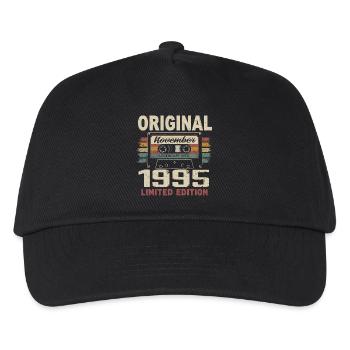 November 1995 Gift November 1995 - Kids’ Baseball Cap - black - Front